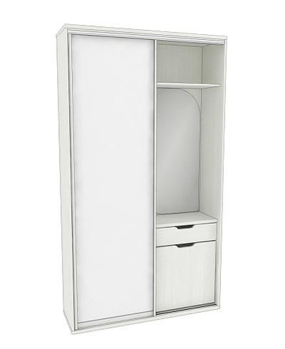 Секция для одежды с дверью купе P227