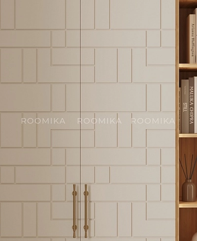 Шкафная группа Лацио фрезерованные фасады в эмали 33