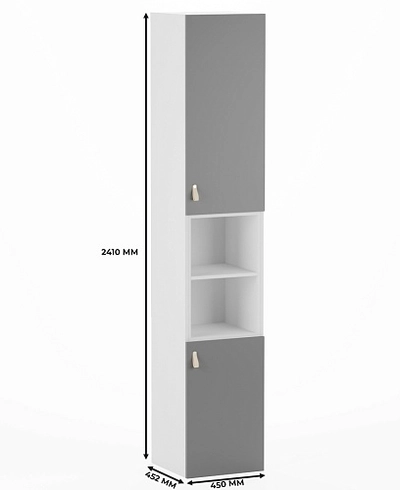 Шкаф  однодверный с нишей L226