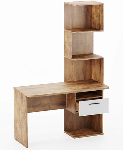 Рабочий стол со встроенным стеллажом HOF420