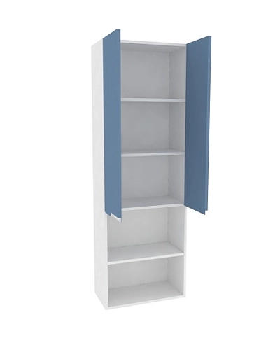 Стеллаж настольный, фасады в эмали LE332