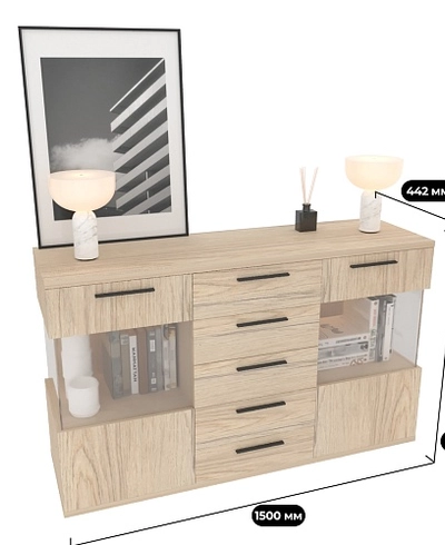 Комод с подсветкой L707