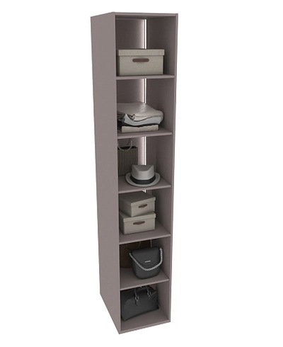 Шкаф для спальни с полками с подсветкой R220.60-4.1