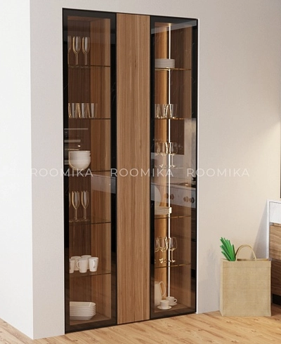 Шкаф-витрина с подсветкой R251