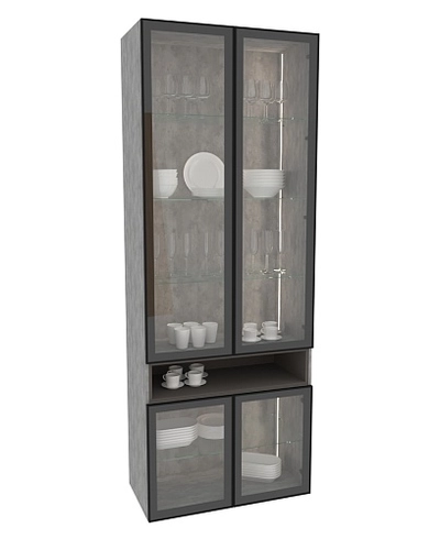 Шкаф со встроенной нишей с подсветкой R216.1