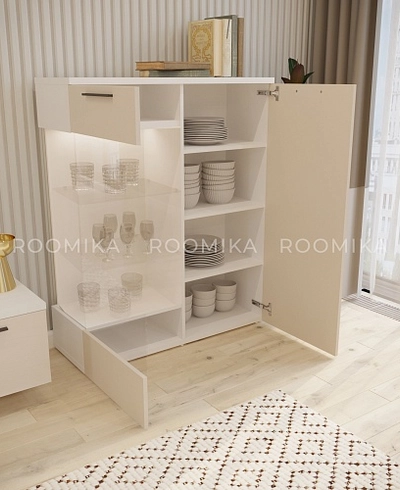 Шкаф напольный с подсветкой L202 L/R