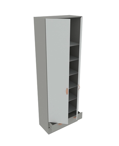 Шкаф двухдверный с ящиками L211.44