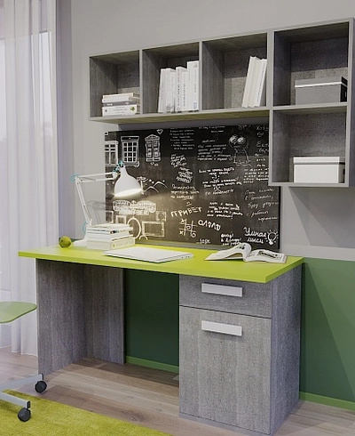 Навесная полка- 2 ниши E302