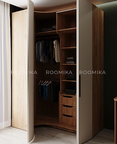 Шкаф угловой F208 L/R