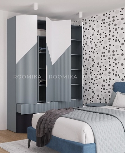 Лацио детская фрезерованные фасады в эмали 76