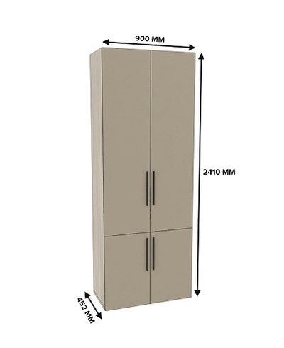 Шкаф книжный L214
