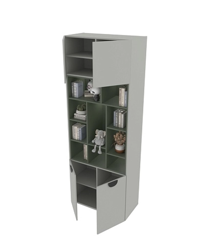 Шкаф книжный L223.1 с подсветкой