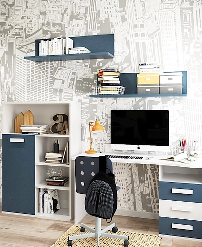 Стеллаж книжный низкий E401