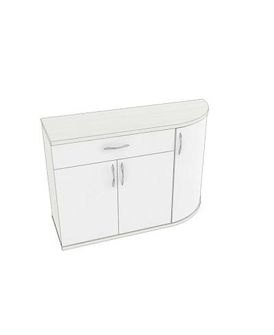 Тумба 3-х дверная с ящиком P874 L/R