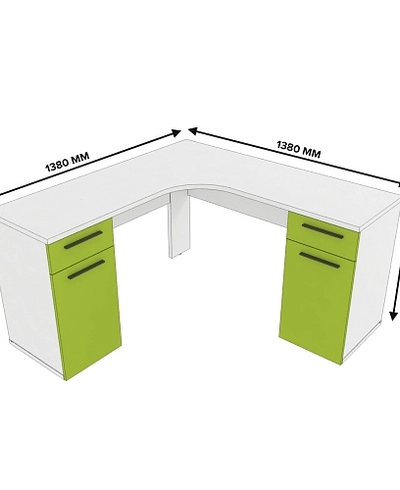 Cтол угловой равносторонний L716