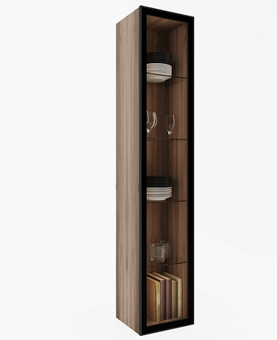 Шкаф на тумбу R506 и R524, со стеклянной дверью с подсветкой R315.35ST