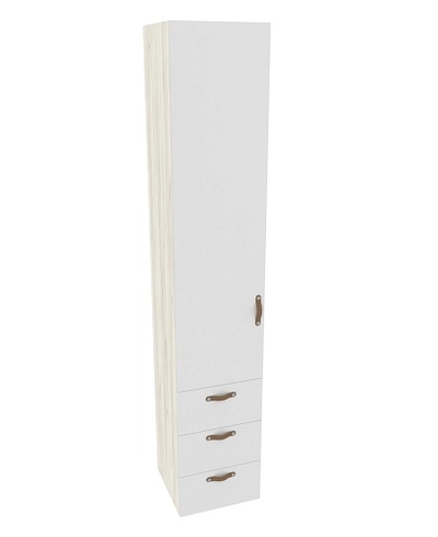 Шкаф однодверный с ящиками L223