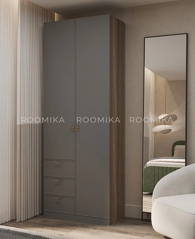 Шкаф для одежды с ящиками А215