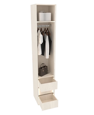 Шкаф с ящиками и штангой с подсветкой M450.45-3