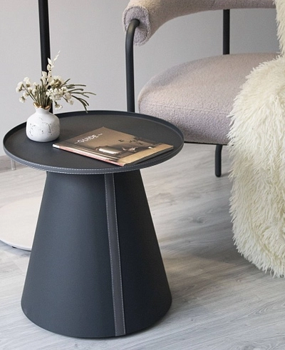 Столик журнальный SHT-CT61, цвет капучино муар/корица