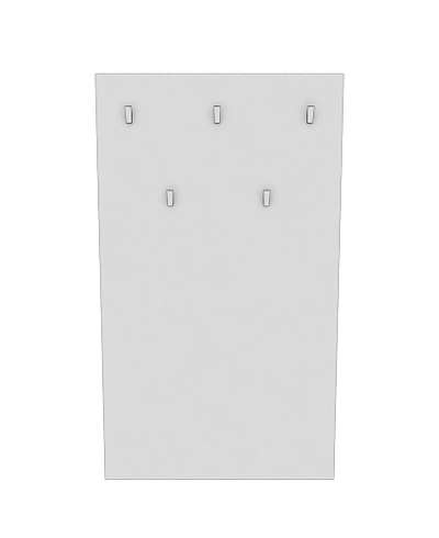 Панель широкая с крючками L177.1