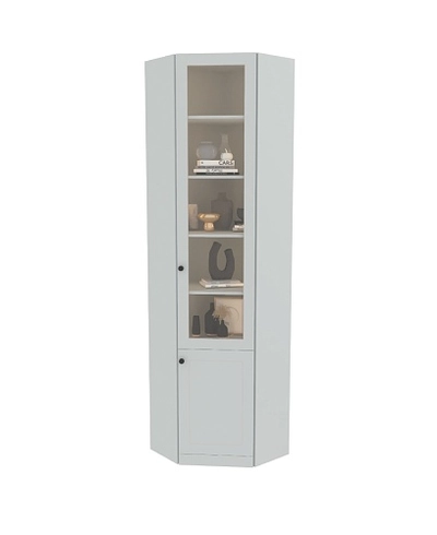 Шкаф угловой книжный A247