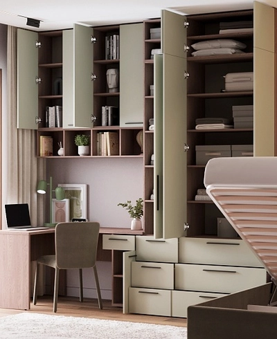 Антресоль на шкафы L450.44