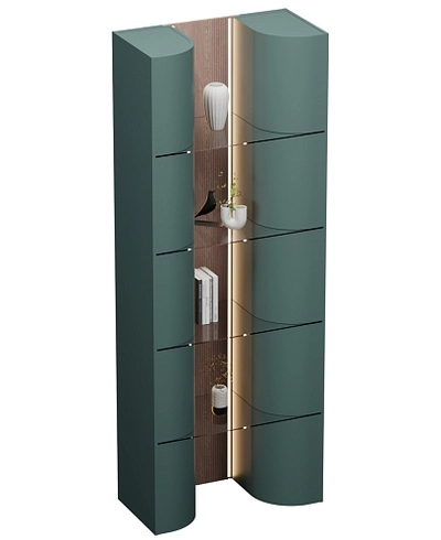 Стеллаж декоративный напольный с подсветкой FG300.450