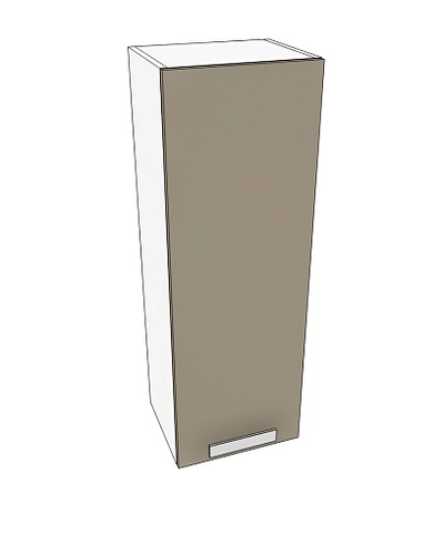 Навесная полка вертикальная с фасадом  3 ниши E313