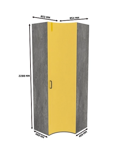 Шкаф угловой P218.1
