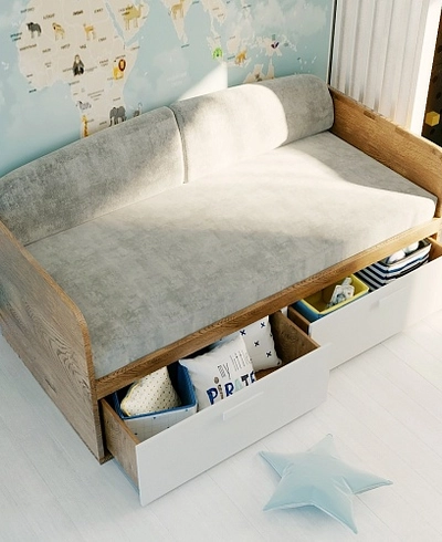 Кровать односпальная E902.6, 80x160