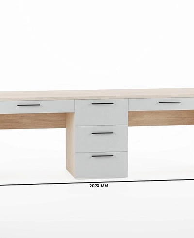 Cтол прямой на 2 рабочих места L718.2