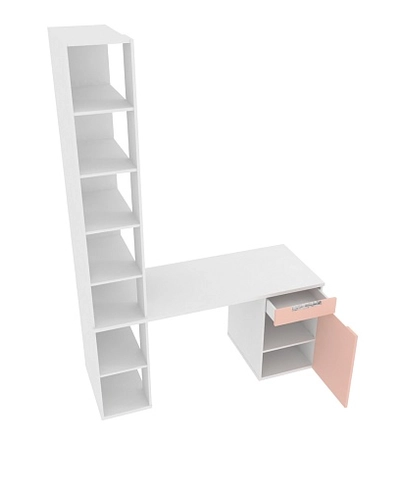 Cтол-стеллаж, фасады в эмали LE403.60 L/R