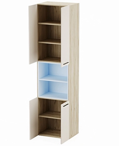 Шкаф книжный с нишей L228.44