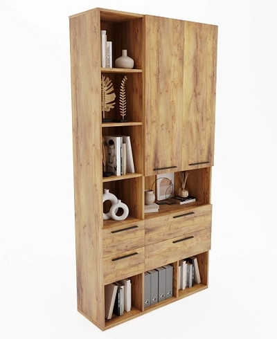 Шкаф напольный книжный L-201 L/R