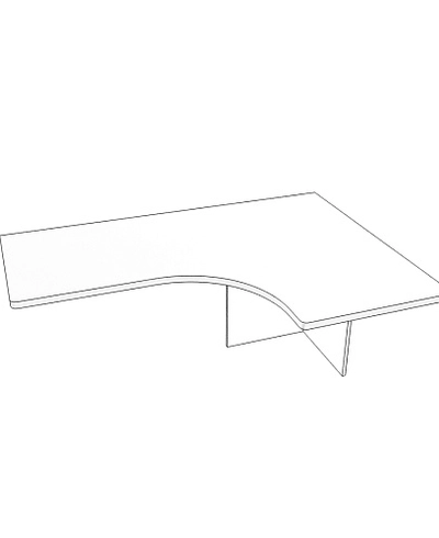 Столешница угловая E714