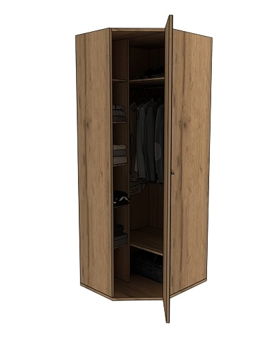 Шкаф угловой разностронний C218.1 L/R