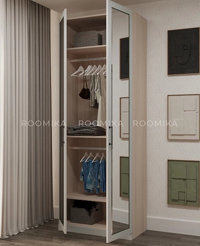 Шкаф двухдверный с зеркалом А210.44-1Z