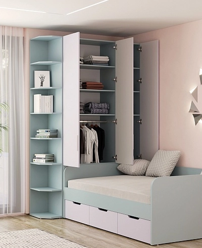 Шкаф двухдверный с фальш-панелью LG212.4-120