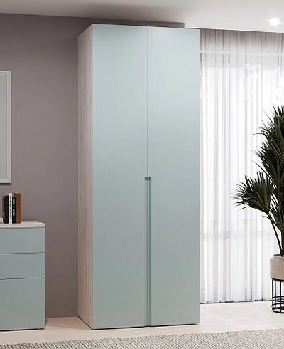 Шкаф 2 дверный, фасады в эмали LE210.60-2