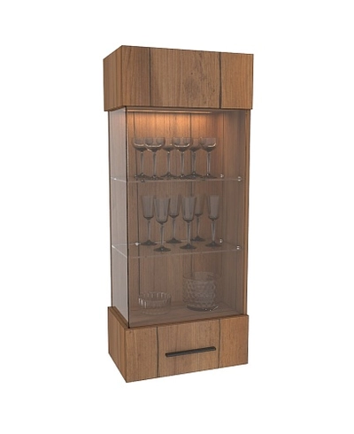 Шкаф навесной с подсветкой L360 L/R