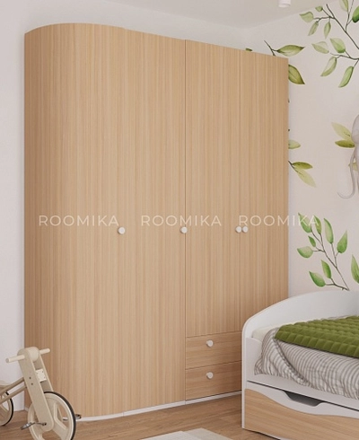 Шкаф 2 дверный с ящиками P211.45