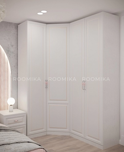 Шкаф двухдверный узкий A210.44-4