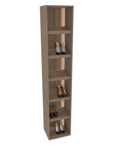 Шкаф для обуви в прихожую с подсветкой R280