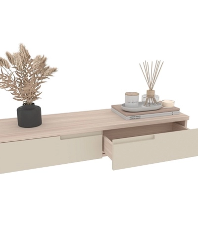 Туалетный столик, фасады в эмали LE-515