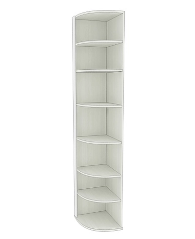 Стеллаж завершающий P233 L/R