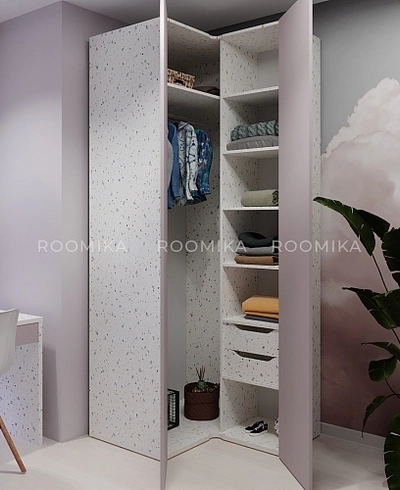 Шкаф угловой L207 L/R