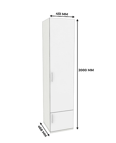 Шкаф с полками P222