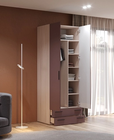 Шкаф двустворчатый с ящиками LG-211.60