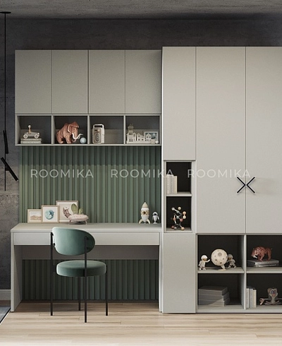 Шкаф книжный с нишей узкий L226.300.600